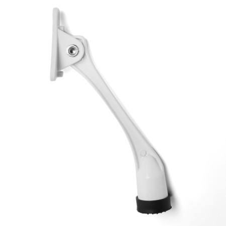Door locomard lock, "goat leg", white color-11