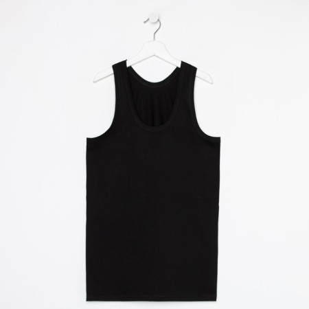 T -shirt male, black color, size 52-4