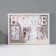 Photo frame plastic in 3 photos 9x13 cm "House" with clothespins, white 40x30x2 cm