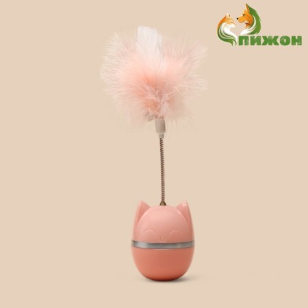 Nevali toy "Power Explosion" for cats, 20 cm, pink