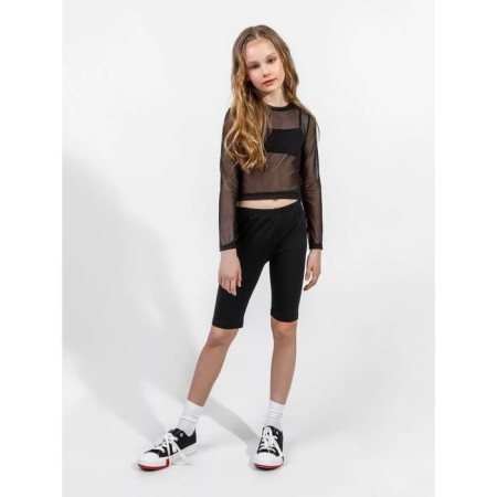 TOP for girls, height 128 cm, black color-3