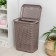 Babel basket with a lid, 50 l, 42 × 31 × 56 cm, color mix