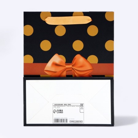 Laminated packet "Black", MS 18 × 23 × 10 cm-1