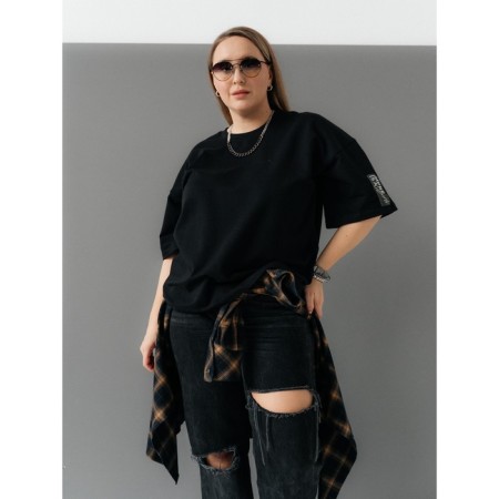 Women's T -shirt Liberta, One Size size, black color
