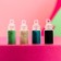 Set of broth for nail decor Girl PWR, 12 colors