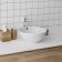 Grossman GR-3014 sink, round, D = 420 mm, white