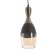 Lamp "Lord" 1x40W E27 bronze/black 12x12x34 (134) cm
