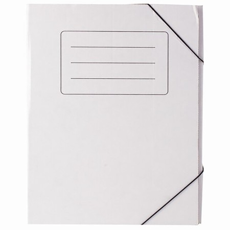 Archive folder on gum Calligrata, microhofrocard, 100 mm, white, up to 900 liters-1