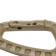 Tactical carbine d-shaped tundra, 84x56x7 mm, khaki color