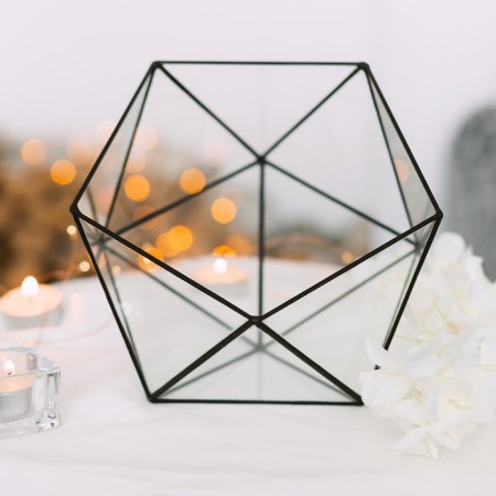 Флорариум "Грани" (швы медь)