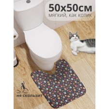 A mat for the toilet 
