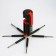 The lantern is multifunctional, multitul 8 in 1 "100 % man", 12 x 4 cm, 3 aa
