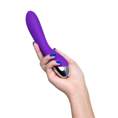 Vibrator "Dryuchka-Help", silicone, purple color, 20.5 cm-10