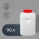 Food barrel, 90 l, neck 20 cm, with a lid
