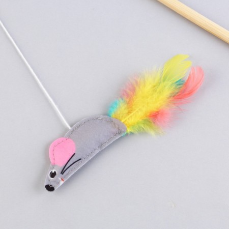 Petinel from the felt "mouse", 7.8x3.1 cm-4