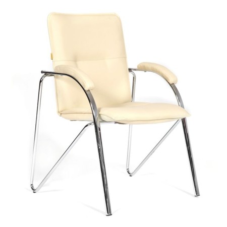 Chair for visitors Chairman 850 eco -leather Terra 101 beige (Sobr.)