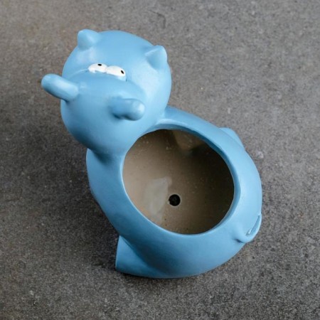Pot "Hippo" 12x9x11cm-4