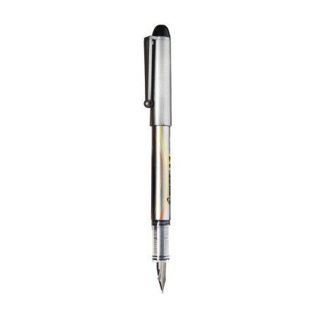Handle Pilot Medium feathers, 0.58 mm, black case, black ink black-3