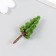 Artificial plant for creativity plastic "Fir" 2x4.3 cm