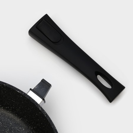 The frying pan “Elite”, d = 28 cm, removable handle, anti -stick coating-2