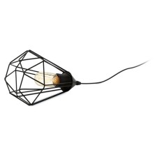 Tarbes table lamp, 1x60W E27, black color