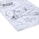 Set of coloring, in the set 3 pcs