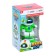 Robot radio -controlled "minibot", light effects, green color