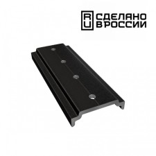 Соединительная планка Novotech. Flum, 70х22х5 мм, цвет чёрный