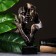 Figure "A couple of lovers" black with gold, 30cm