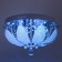 Chandelier 55728/400 CR chrome 4x40W E14 LED PDU 40x40x21cm