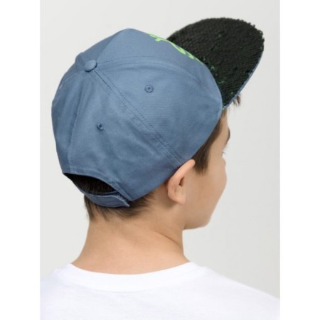 Cap for boys, size 52-54, cm, color gray color-2