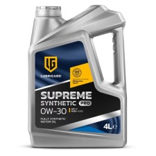 Масло моторное LUBRIGARD SUPREME SYNTHETIC PRO 0W-30, синтетическое, 4 л