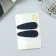 Invisibility for hair "Adeli" (set 2 pcs) shine continuous, 5 cm, black