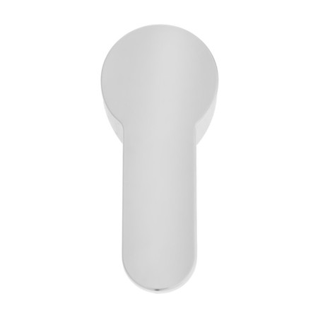 Zein mixer handle, under a 35 mm cartridge, plastic, chrome-1
