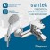Santek's bath mixer "Marion", short spout, with accessories, chrome
