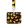 Badge horizontal, external, 100 x 80mm, internal 52 x 82mm, tape 42 cm, lazy