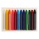 Oil pastel 12 colors, "Ray" School of Creativity, three -sided