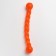 Toy "braid" large, 29 cm, rubber, red