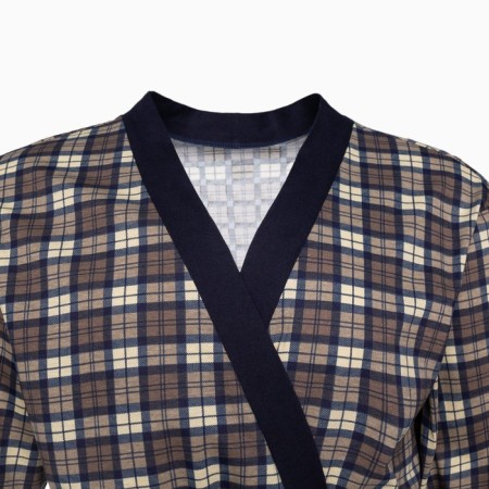 Male robe, brown color, size 58-6