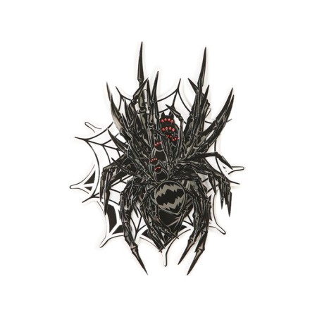 Decor on the wall "for the most terrible party", spiders, set of 10 pcs.-3
