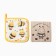 Set of kitchen shares of bright moments: stand 15*15 cm, take 17*17cm