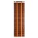 Blinds wooden, size 50x160 cm, color is zebrano red