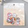 A set of buttons of decorative wood "Sleeping owl" (set 12 pcs) 2.3x2.5 cm