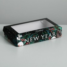 Folding box Happy Ney Year, 20 x 12 x 4 cm, New Year