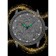 Men's wristwaters "horses", d-4.4 cm, silver clock