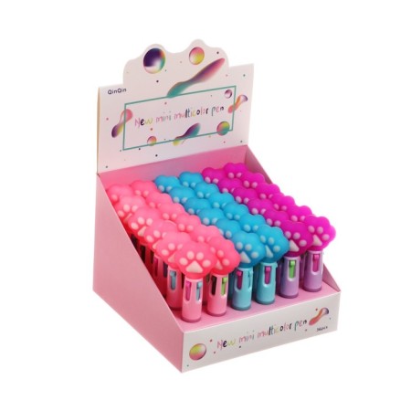 Handle Automatic 4 color, mini, mini, paw mix-5
