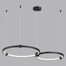 Lumber Lumion lamp. Diego, 80W, LED, 915x500 mm, black color