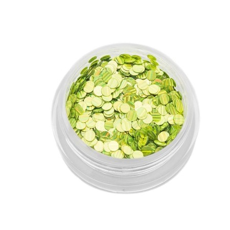 Seques for TNL decor "Cat Eye", No. 2, Salad