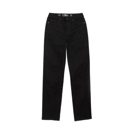 Women's jeans with high landing Conte Elegant, size M, color Deep Black-3