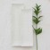 Ceramic serving "airiness", 30.5 × 9.5 cm, white color